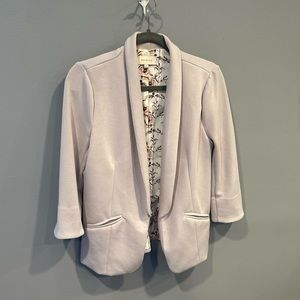 Skies are Blue Hannah Modal Scuba Blazer Size M